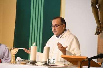 El Goro despide sus fiestas patronales con la procesión de la patrona/TA y Francisco Javier Santana.